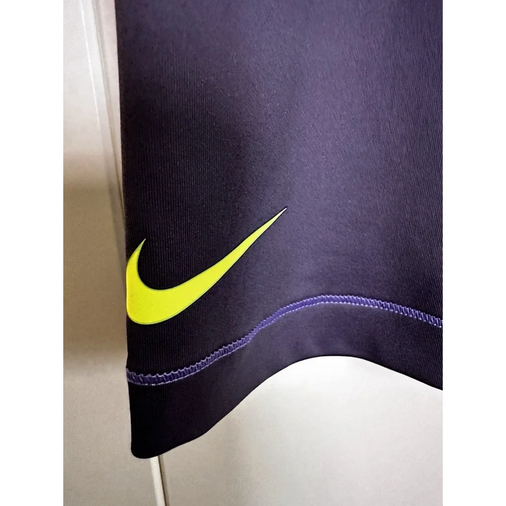 Nike‎ PRO Crop Tight Purple/Black Athletic Capri Leggings Small